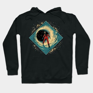 Voyager Walking Into the Unknown - Sci-fi Hoodie